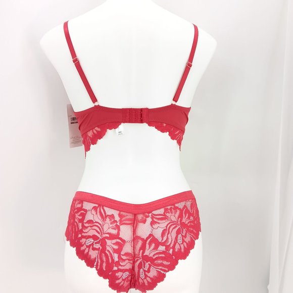 MARILIN MONROE 36C/LARGE RED BIKINI SET - Picture 8 of 16